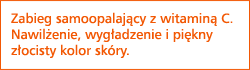 Zabieg samoopalający witaminą C